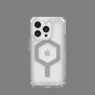 UAG Plyo MagSafe case for iPhone 15 Pro - transparent and silver, UAG