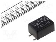 Inductor: wire; SMD; 500mA; 250mΩ; Induct.of indiv.wind: 1000uH 