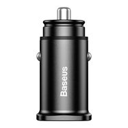Ładowarka samochodowa Baseus Square 2xUSB QC3.0 5A 30W (czarna), Baseus
