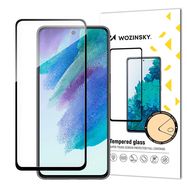 Durable Wozinsky Full Glue Tempered Glass for Samsung S23 FE Full Screen with Frame - Black, Wozinsky