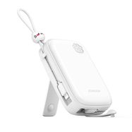 Powerbank Joyroom JR-L008 Plus Cutie Series 22.5W 20000mAh with stand + USB-A - USB-C cable - white, Joyroom