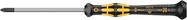 1555 PZ ESD Kraftform Micro screwdriver for Pozidriv screws, PZ 1x80, Wera