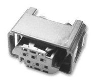 AUTOMOTIVE HOUSING, RCPT, 6POS, 7.5A