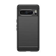 Carbon Case for Google Pixel 8 Pro - black, Hurtel