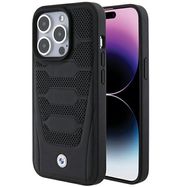 BMW Leather Seats Pattern case for iPhone 15 Pro - black, BMW