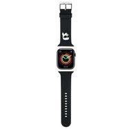 Karl Lagerfeld 3D Rubber Karl Head strap for Apple Watch 42/44/45/49mm - black, Karl Lagerfeld