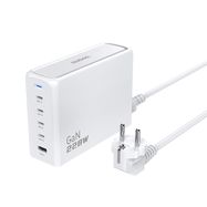 Dudao A228EU GaN charger 1x USB-A 4x USB-C PD 228W - white, Dudao