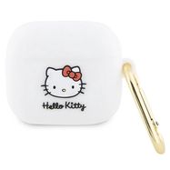 Hello Kitty Silicone 3D Kitty Head case for AirPods 3 - white, Hello Kitty