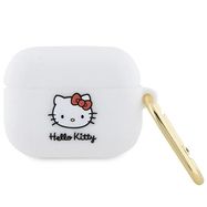 Hello Kitty Silicone 3D Kitty Head case for AirPods Pro - white, Hello Kitty