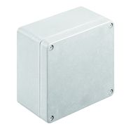 Metal housing, Klippon K (aluminium empty enclosure), Aluminium enclosure, 160 x 160 x 91 mm Weidmuller