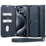 Spigen Wallet S Pro Case for iPhone 15 Pro - Navy Blue, Spigen