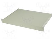 Enclosure: rack mounting; Standard: 19"; 1U; grey; rack; Y: 350mm COMBIPLAST