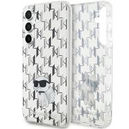 Karl Lagerfeld KLHCS23FEHNCMKLT S23 FE S711 transparent hardcase Monogram Choupette, Karl Lagerfeld