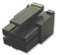 CONNECTOR HOUSING, RCPT, 10 WAY, NYLON