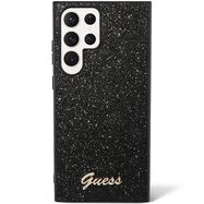 Guess Glitter Script Case for Samsung Galaxy S24 Ultra - Black, Guess