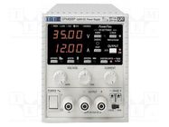 Power supply: laboratory; switching,single-channel; 0÷60VDC AIM-TTI