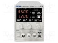 Power supply: programmable laboratory; Ch: 1; 0÷60VDC; 0÷20A; 10mV AIM-TTI