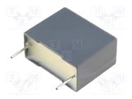 Capacitor: polypropylene; X1,Y2; R41; 3.3nF; 5x11x13mm; THT; ±20% KEMET