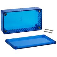 Polycarbonate enclosure 120x65x27mm blue HAMMOND