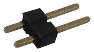 CONNECTOR, 2POS, HEADER, 2ROW