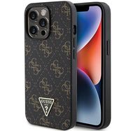 Guess 4G Triangle Metal Logo case for iPhone 13 Pro / iPhone 13 - black, Guess