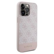 Guess 4G Stripe Collection case for iPhone 14 Pro Max - pink, Guess