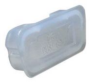 DUST COVER, 15POS PLUG D-SUB CONN, WHT