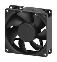 AXIAL FAN, 80MM, 24VDC, 37CFM, 30DBA