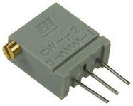 TRIMMER POTENTIOMETER, 10KOHM 20TURN THROUGH HOLE