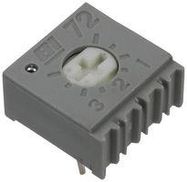 TRIMMER POTENTIOMETER, 10KOHM 1TURN THROUGH HOLE