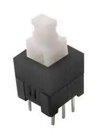 PB SWITCH, DPDT, 0.1A, 30VDC, SOLDER