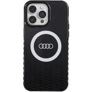 Audi IML Big Logo MagSafe case for iPhone 14 Pro Max - black, Audi