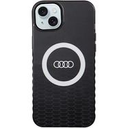 Audi IML Big Logo MagSafe case for iPhone 15 Plus / 14 Plus - black, Audi