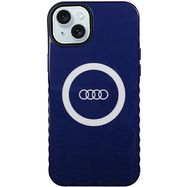 Audi IML Big Logo MagSafe case for iPhone 15 Plus / 14 Plus - blue, Audi