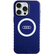 Audi IML Big Logo MagSafe case for iPhone 15 Pro Max - blue, Audi