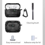 ESR Cyber ​​FlickLock MagSafe Case for AirPods Pro 3 - Black, ESR