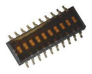 SWITCH, DIP, SMD, 10 WAY