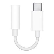 Apple MU7E2ZM/A USB-C audio adapter - 3.5 mm mini jack - white, Apple