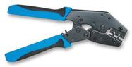 CRIMP TOOL, RATCHET, 30-18AWG