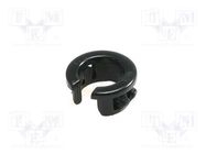 Grommet; polyamide; black; max.1.6mm 