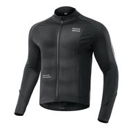 Rockbros 15400002004 long sleeve cycling jersey autumn/winter XL - black, Rockbros