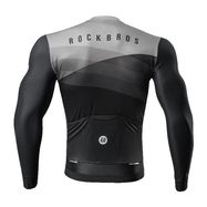 Rockbros cycling jersey 15120009002 long sleeve spring/summer M - black, Rockbros