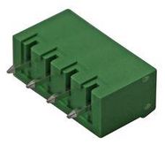 TERMINAL BLOCK, HEADER, 4WAYS, TH