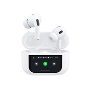 Dudao U19 in-ear TWS wireless Bluetooth 5.3 headphones with LED display - white, Dudao