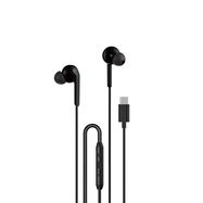 Dudao X3C+ wired USB-C in-ear headphones 1.2m - black, Dudao