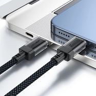 Acefast C12 USB-C / USB-C PD cable 60W 480Mb/with nylon braid - black, Acefast