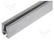 Profiles for LED modules; transparent; 2m; EX-ALU; aluminium OPTOFLASH