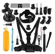 Set of 20 Puluz accessories for sports cameras PKT18, Puluz