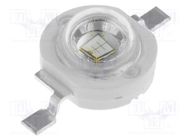 Power LED; blue; 140°; 350mA; 470nm; P: 1W; 15lm; 3÷4VDC; Xeon Power OPTOSUPPLY