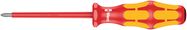 165 i PZ VDE Insulated screwdriver for Pozidriv screws, PZ 0x80, Wera